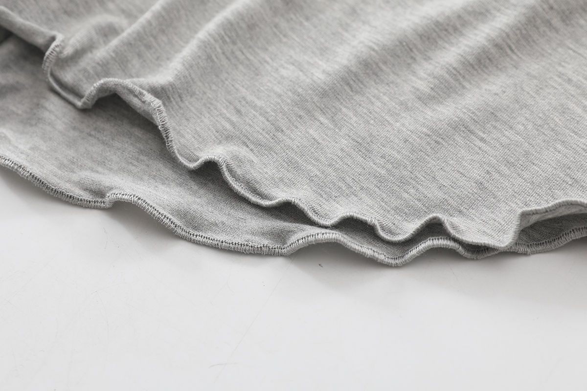 thumbnail image 5 of Pijama corto para mujer - Piernas con volantes, cintura elástica - Ropa de estar por casa para verano - Tejido suave y transpirable - Tallas M-XXL, 5 of 8